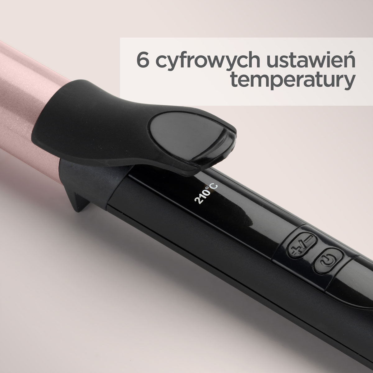 6 cyfrowych ustawień temperatury 